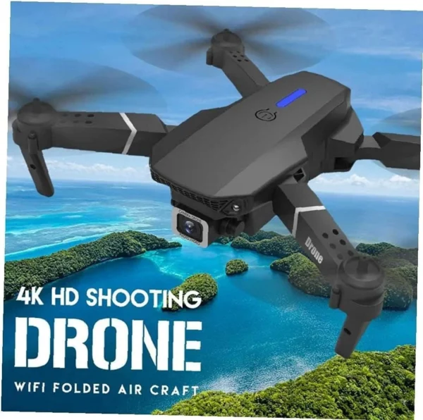 E88 Pro Ayoo 4K Drone with Dual HD Camera image1