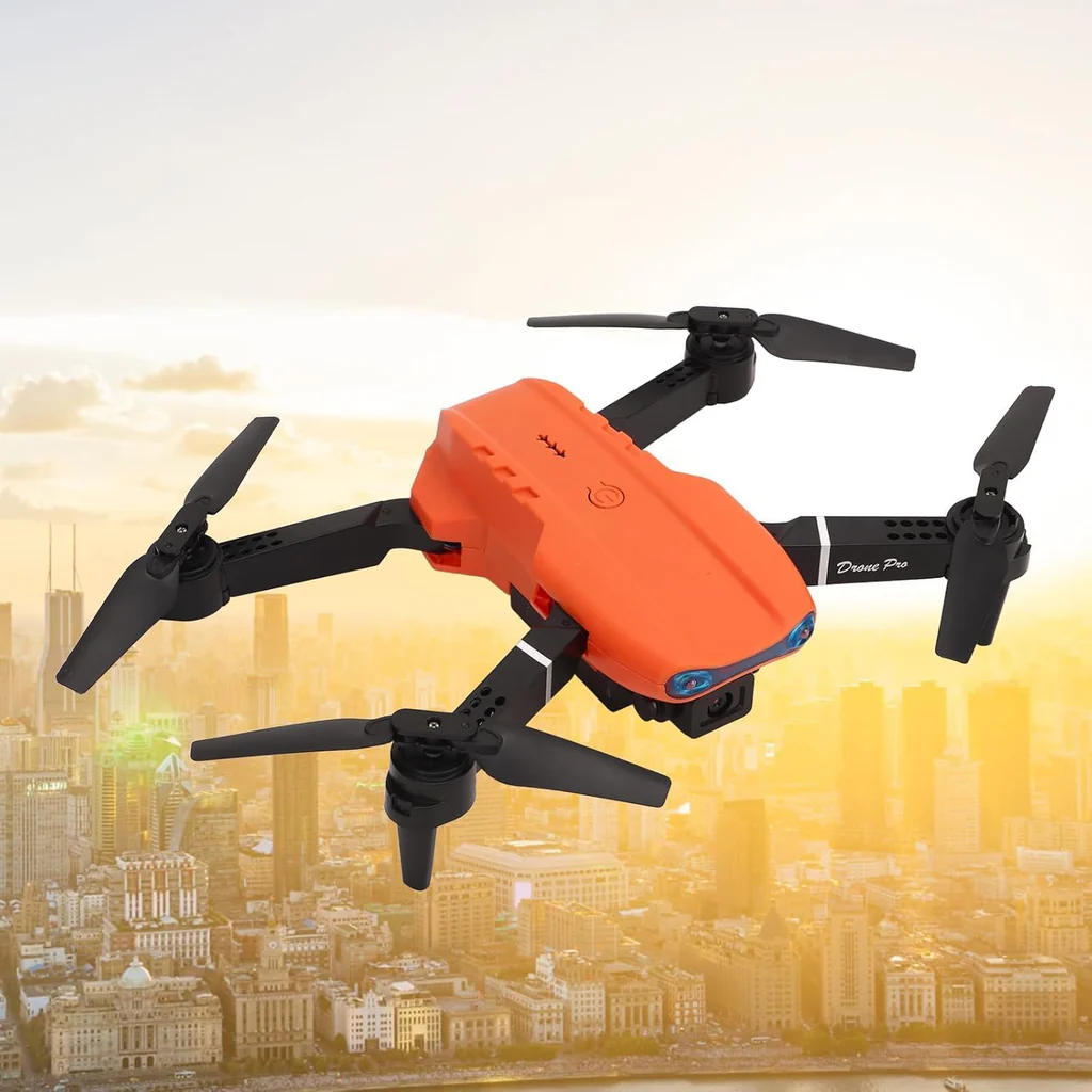 E99 Pro Drone – 4K Dual Camera with Obstacle Avoidance | Foldable & Height-Hold | Mini Quadcopter