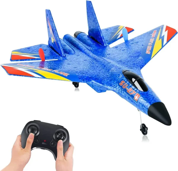 SU-27 RC Airplane, 2.4GHz 2CH Remote Control Jet