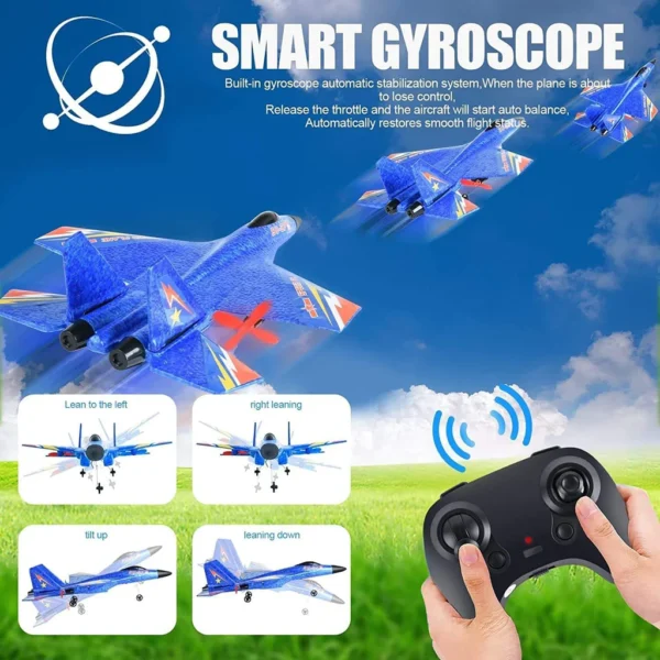 SU-27 RC Airplane – 2.4GHz 2CH Remote Control Plane