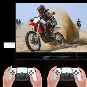 Game Console Stick with 2.4G Wireless Controllers 1