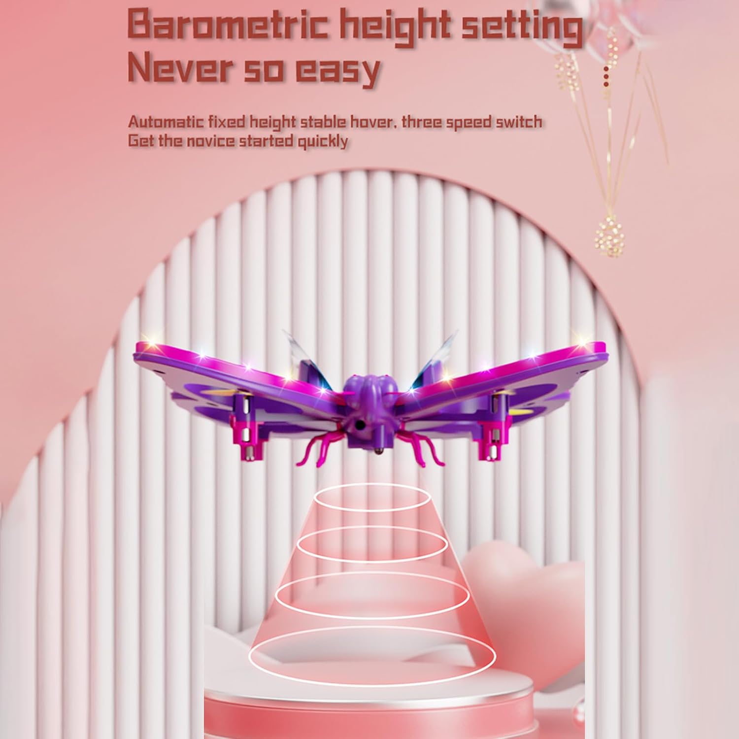 4DRC V40 Glitter Butterfly Drone for Kids img8