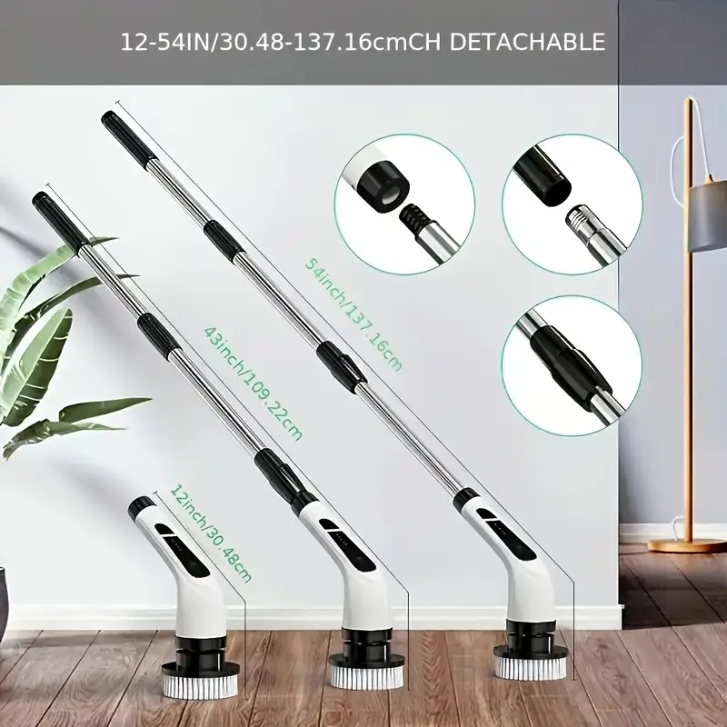 9 in 1 Electric Cleaning Brush Scrubber img3