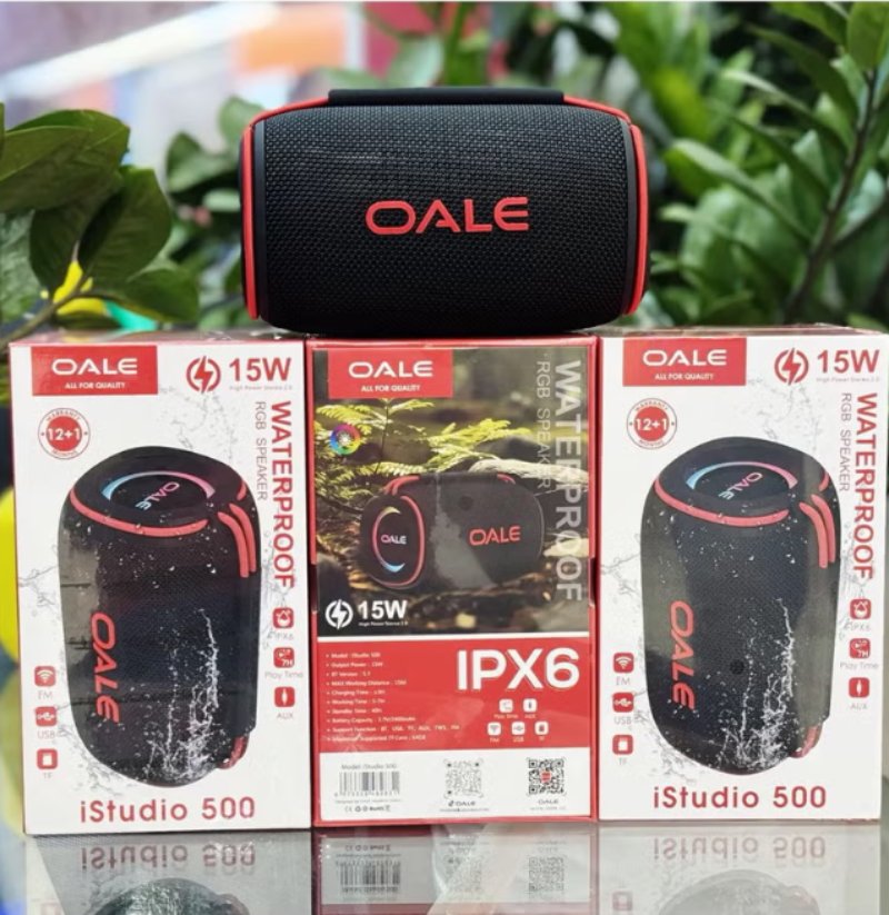 iStudio 500 Wireless Bluetooth Speaker with RGB Lights img4